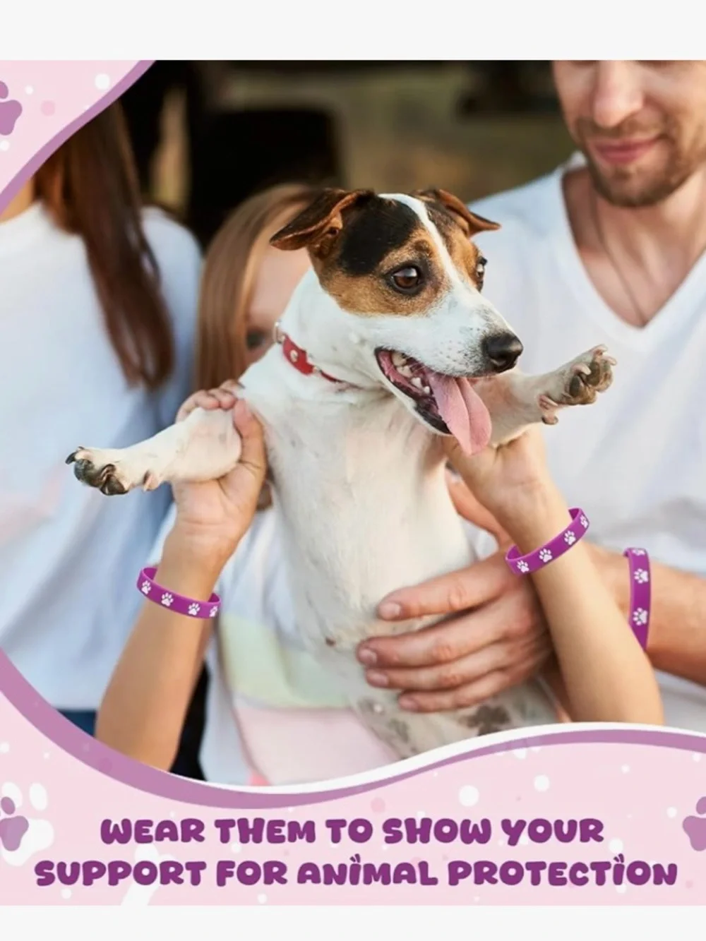 Paw-Print Bracelets - Pack of 100